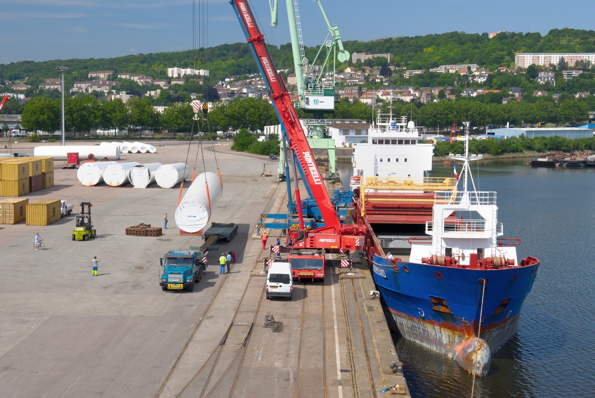 Carga de Proyecto Blue Marine Line